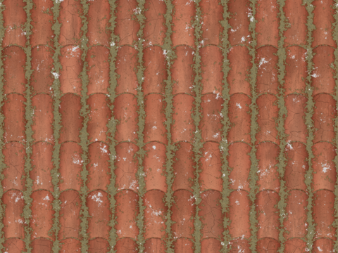  地面铺装脏旧凹凸 