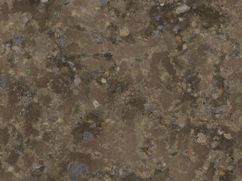  地面铺装脏旧凹凸 