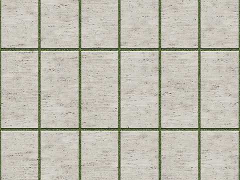  无缝花岗岩石材拼花地砖人行道路地面广场铺贴 