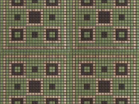  无缝拼花图案马赛克瓷砖石材方格子砖拼花地砖墙砖瓷砖 
