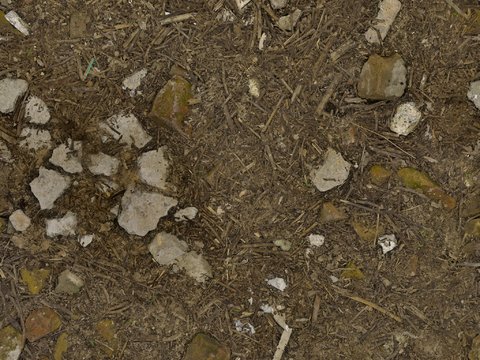  地面铺装脏旧凹凸 