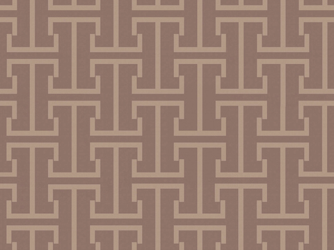  无缝现代棕色几何线条纹理图案壁纸壁布墙布 