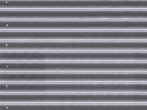  无缝建筑屋顶彩钢金属铁皮波浪瓦片 