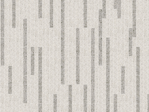  米色户外条形砖 跳色铺装条形广场砖 