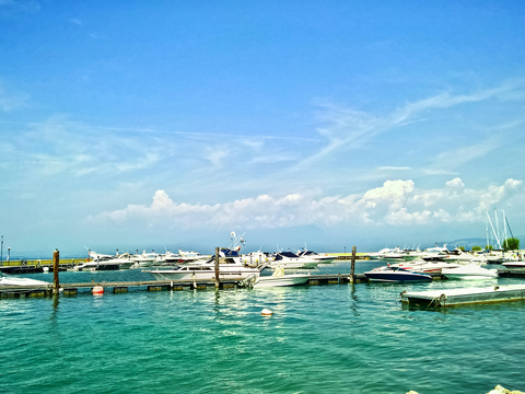  湖面海面景观风景 