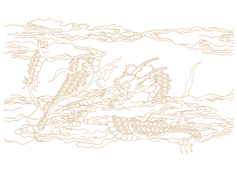  高清免扣 古代龙纹 复古图案 图腾 龙凤 