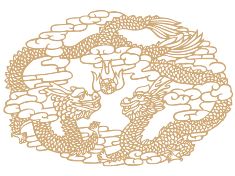  高清免扣 古代龙纹 复古图案 图腾 龙凤 