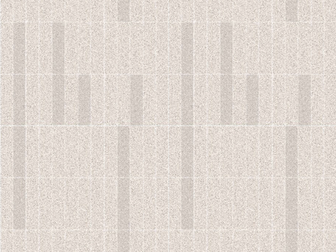  暖色花岗岩跳色铺装广场砖 