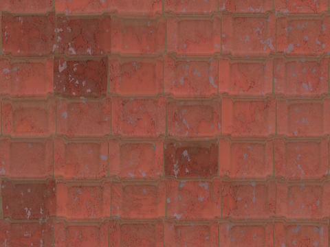  地面铺装脏旧凹凸 