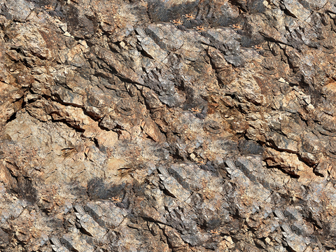  无缝灰色文化石墙岩石材墙面 