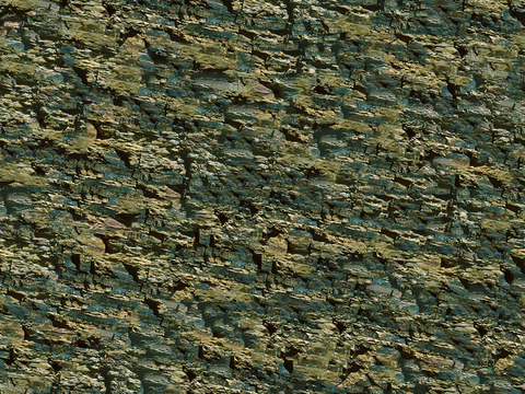  无缝绿色文化石麻石砂岩石材墙面 