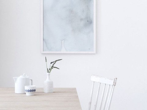  现代简约装饰画贴图 