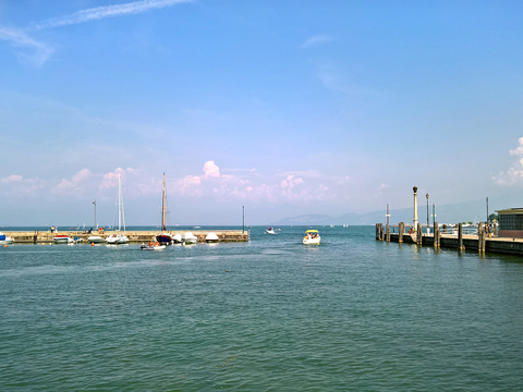  湖面海面景观风景 