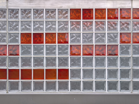  无缝玻璃砖混凝土水泥建筑外墙墙面 