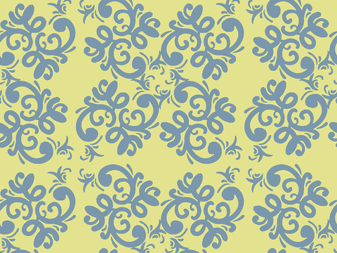  无缝现代花纹图案墙纸壁纸壁布 