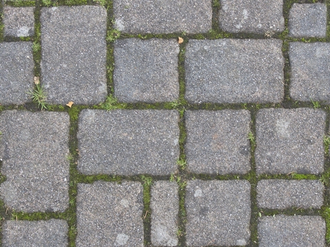  无缝嵌草砖 透水砖 草坪砖 碎石碎拼 水泥地面 