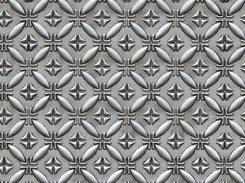  无缝不锈钢压花印花浮雕金属板 