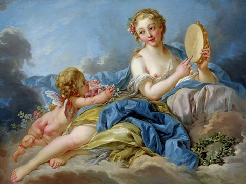  欧式人物装饰画 