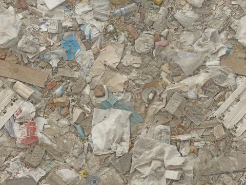  凹凸脏旧污渍地面墙面 