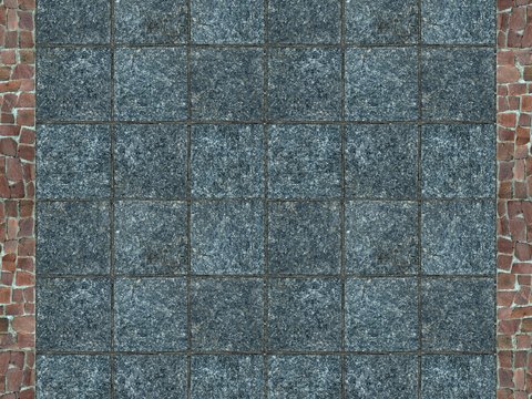  凹凸脏旧污渍地面墙面 