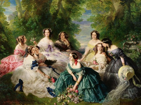  欧式人物装饰画 