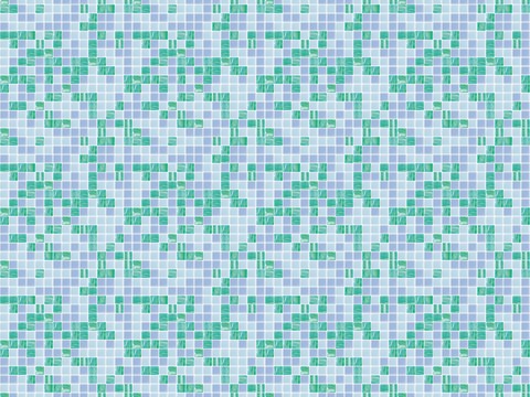  绿色马赛克 