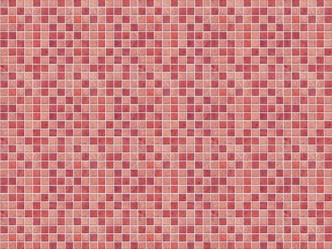  红色马赛克 