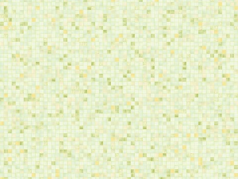  绿色马赛克 