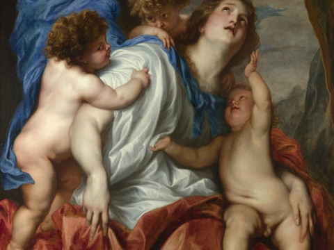  欧式人物装饰画 