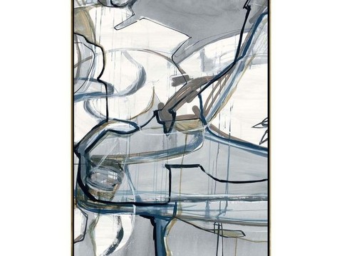  现代装饰画贴图 