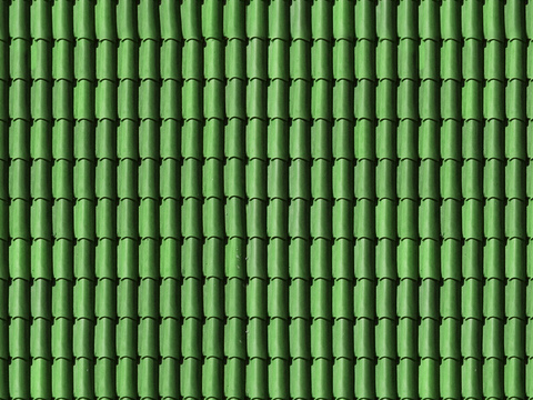  青瓦水泥瓦 竖纹瓦片 陶土瓦 青瓦片 