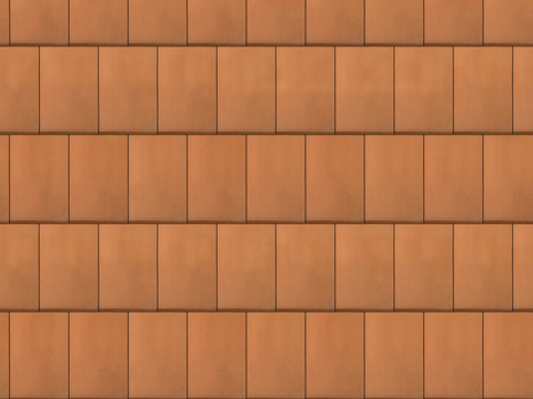  无缝别墅建筑平屋顶瓦片 