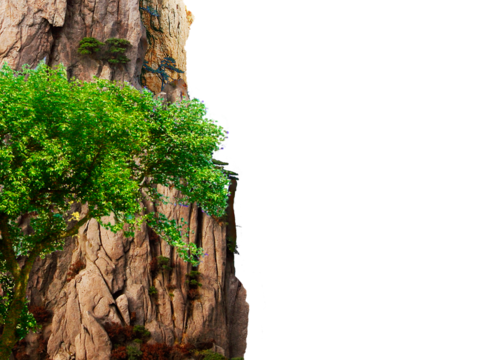  免扣素材 石头假山 