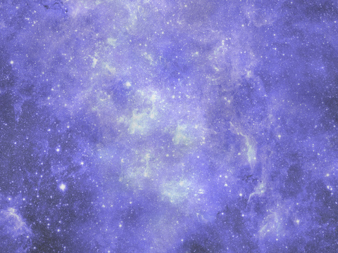  夜晚梦幻紫色星空天空 