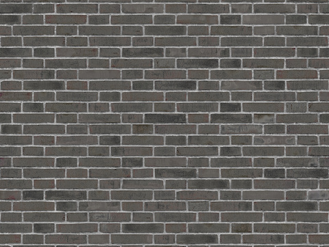  无缝老化做旧黑色青砖墙面外墙砖 