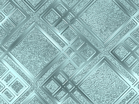  新中式花纹玻璃 