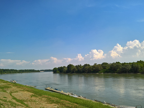  河流小溪景观风景 