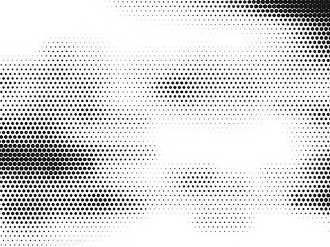  现代渐变圆点穿孔板 