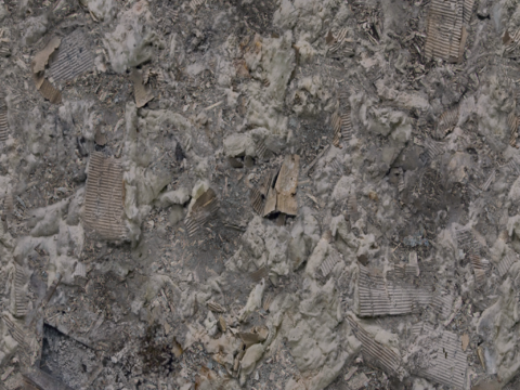  凹凸脏旧污渍地面墙面 