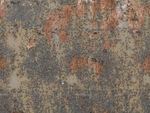  凹凸脏旧污渍地面墙面 