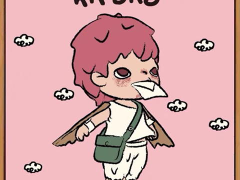  色彩卡通装饰画小野装饰画 