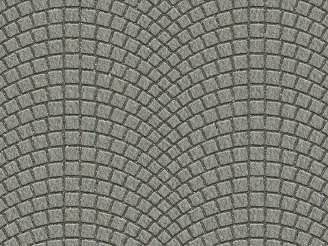  无缝灰色方形拼花地砖人行道路地面街道广场铺贴 