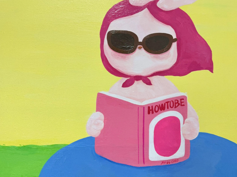  色彩卡通装饰画 