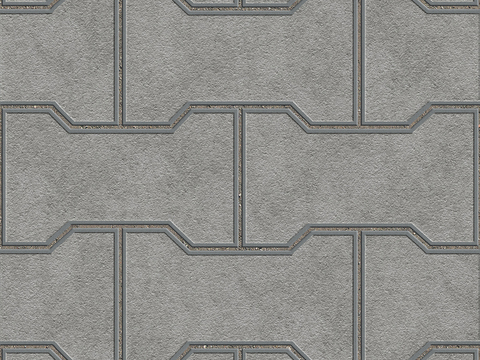  无缝大理石石材拼花地砖人行道路地面广场铺贴 