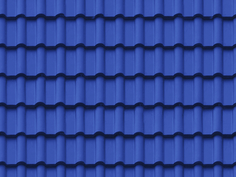  无缝别墅建筑屋顶陶土陶瓷瓦片 