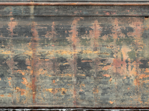  凹凸脏旧污渍地面墙面 