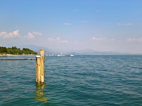  湖面海面景观风景 