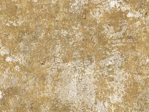  无缝黄色脏旧混凝土水泥墙面 