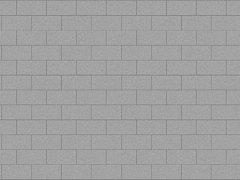  灰色错缝透水砖 