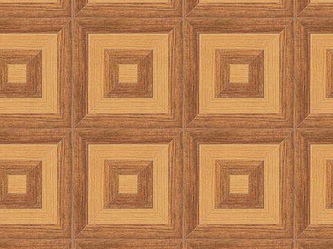  无缝几何方形拼花图案纹理木地板 